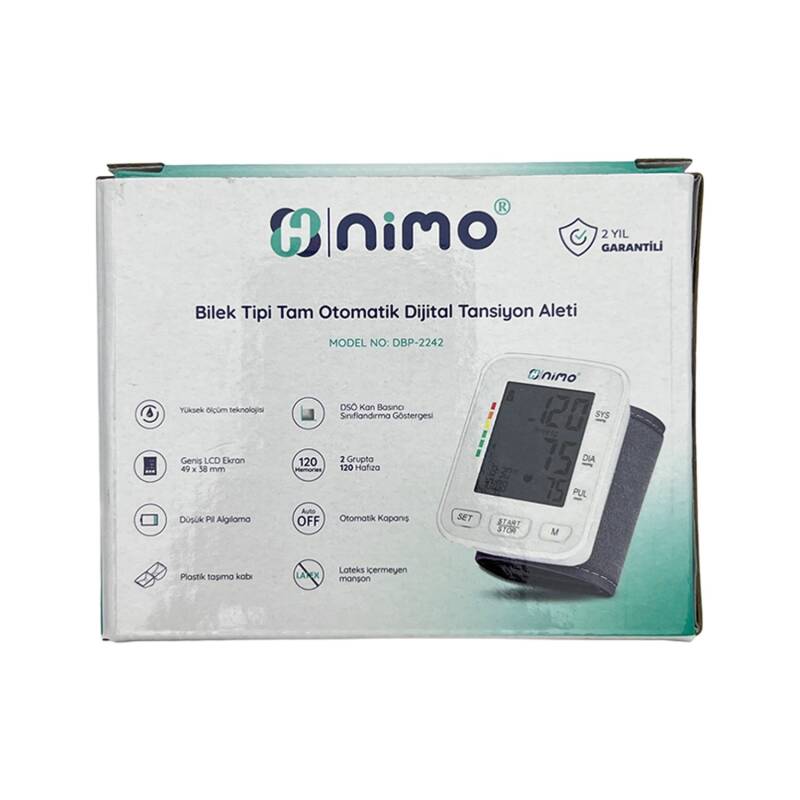 Nimo 2242 Tanometr Elektron Bilekden — evdə qan təzyiqi ölçmək üçün elektron tanometr